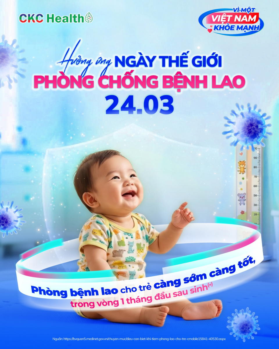 HƯỞNG ỨNG NGÀY THẾ GIỚI PHÒNG CHỐNG BỆNH LAO – 24.03.2026